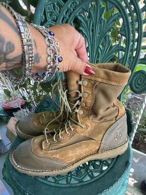 Wellco E163 Mojave USMC RAT Temperate Weather Combat Boots Size 10 R